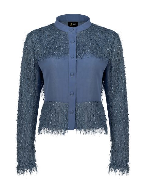 Azure Whisper Blouse 5519